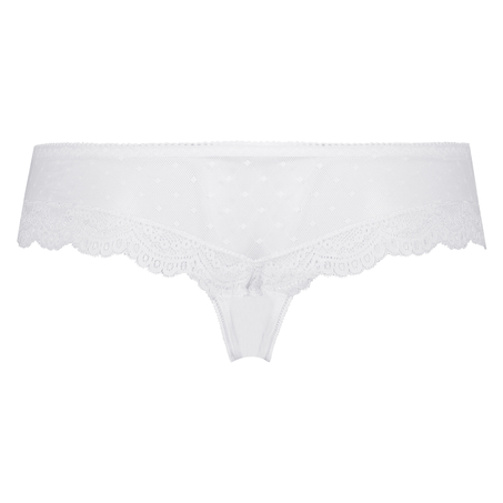 Brazilian Mesh Embroidery, Weiß