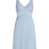 Slipdress Nora Lace, Blau