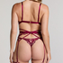 Haut harnais Scarlett, Rouge