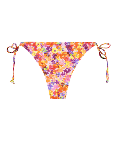 Bikini Slip mit hohem Beinausschnitt Tiki, Orange