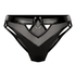 Culotte brésilienne jambe haute Zelda, Noir