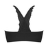 Nahtloser Bralette Marine, Schwarz