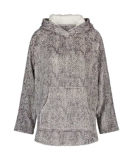 Gilet Flanelle Polaire, Gris