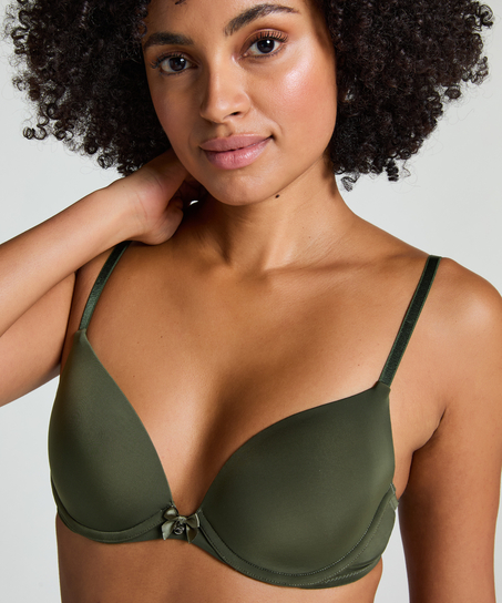 Soutien-gorge &agrave; armatures pr&eacute;form&eacute; Plunge, Vert
