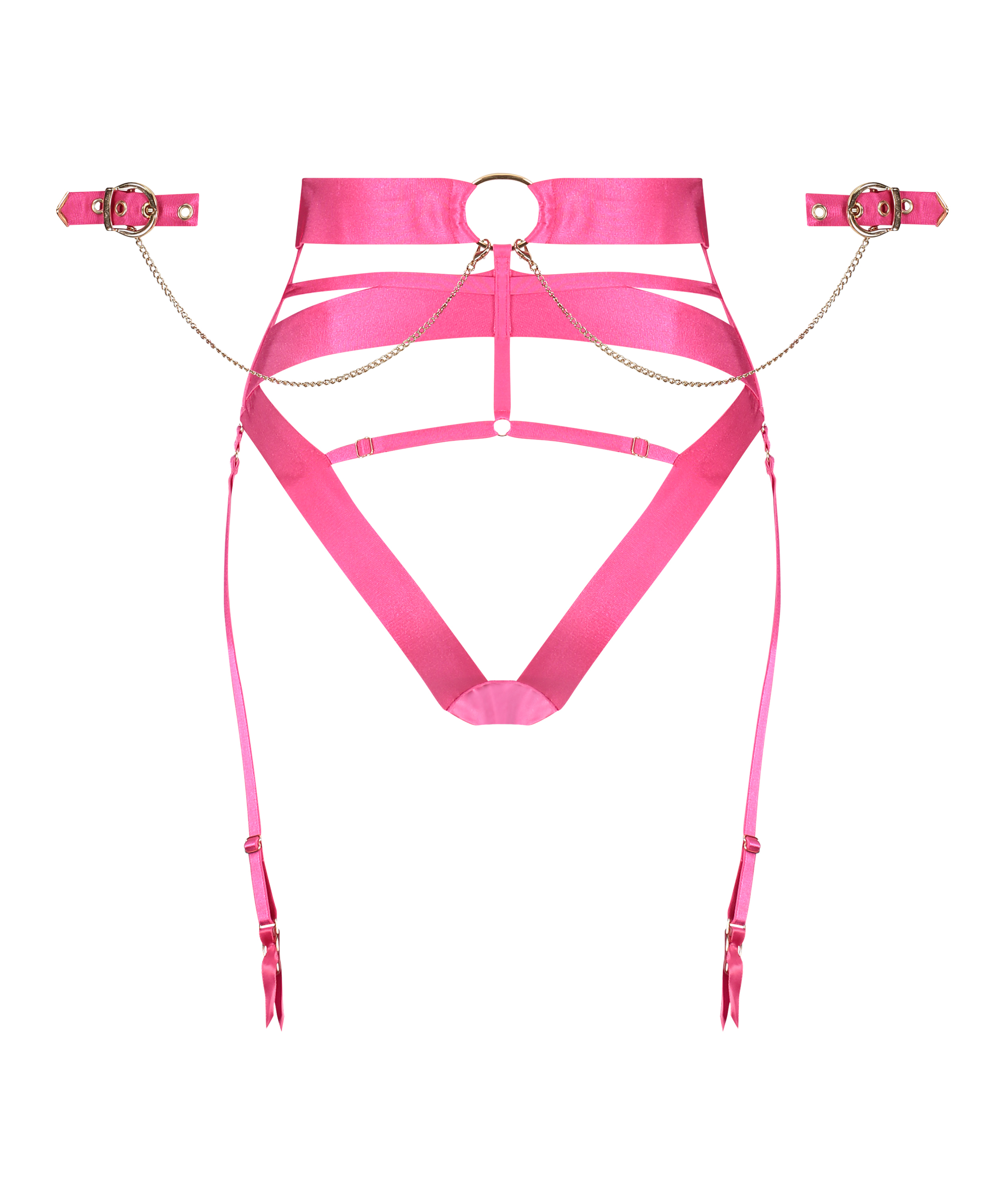 Slip brésilien Clementine, Rose, main