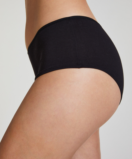 2-pack boxershorts Kim Cotton, Schwarz