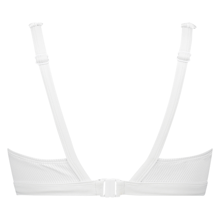 Crop top Bikini Duran, Blanc