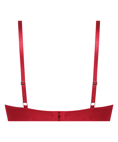 Soutien-gorge à armatures maximiseur préformé Charlotta, Rouge