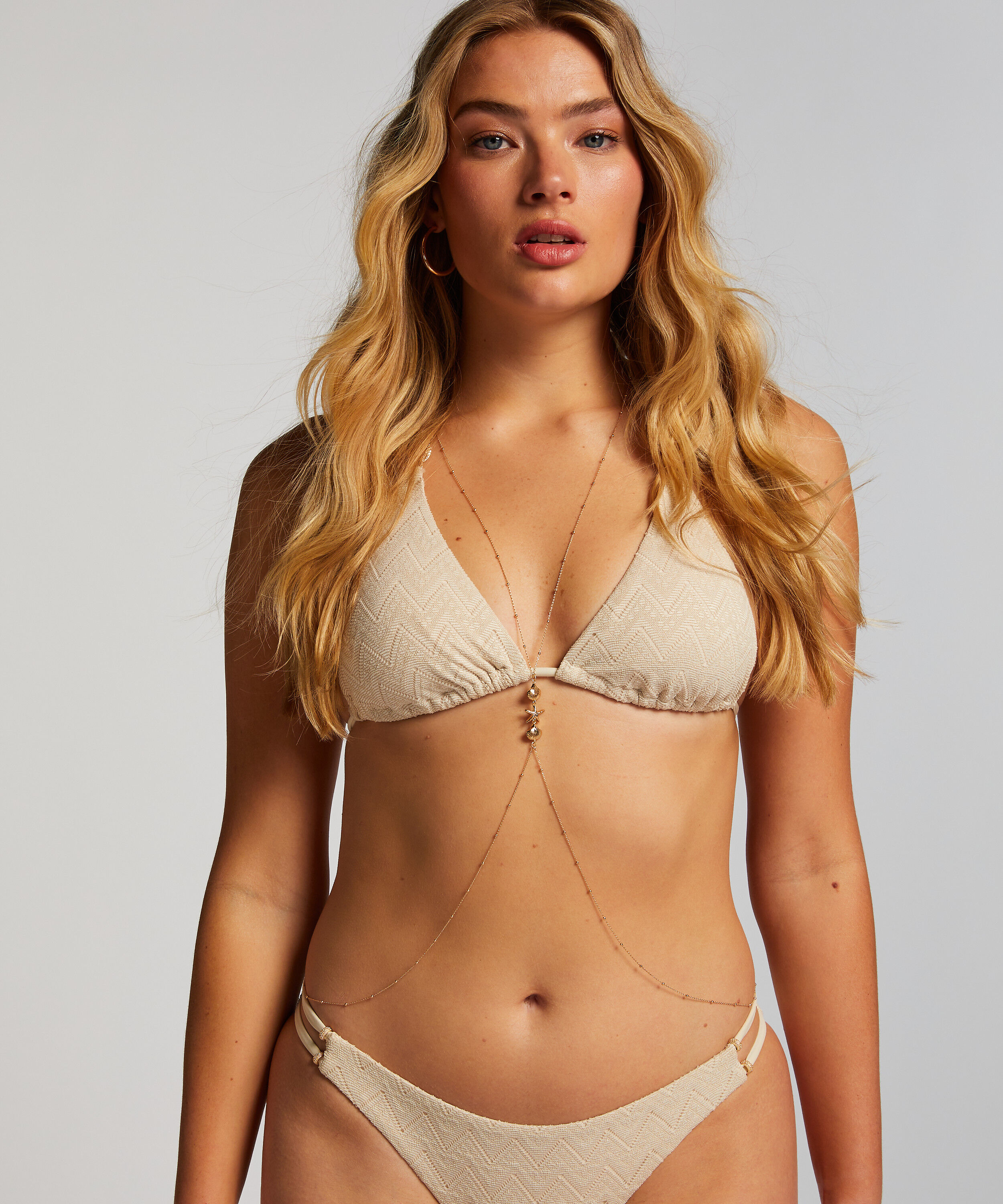 Body Chain Harnisch, Gelb