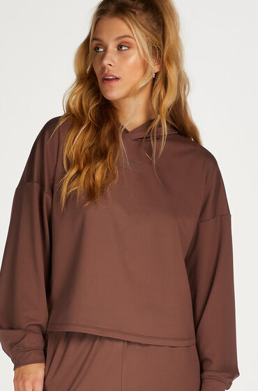 Image of Hunkemöller HKMX Hoodie Flow Braun