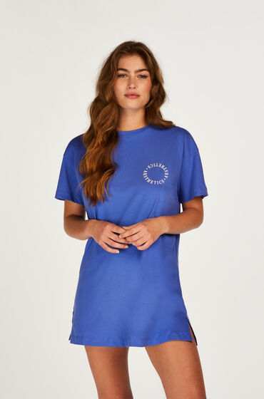 Image of Hunkemöller Nachthemd Rundhals Blau