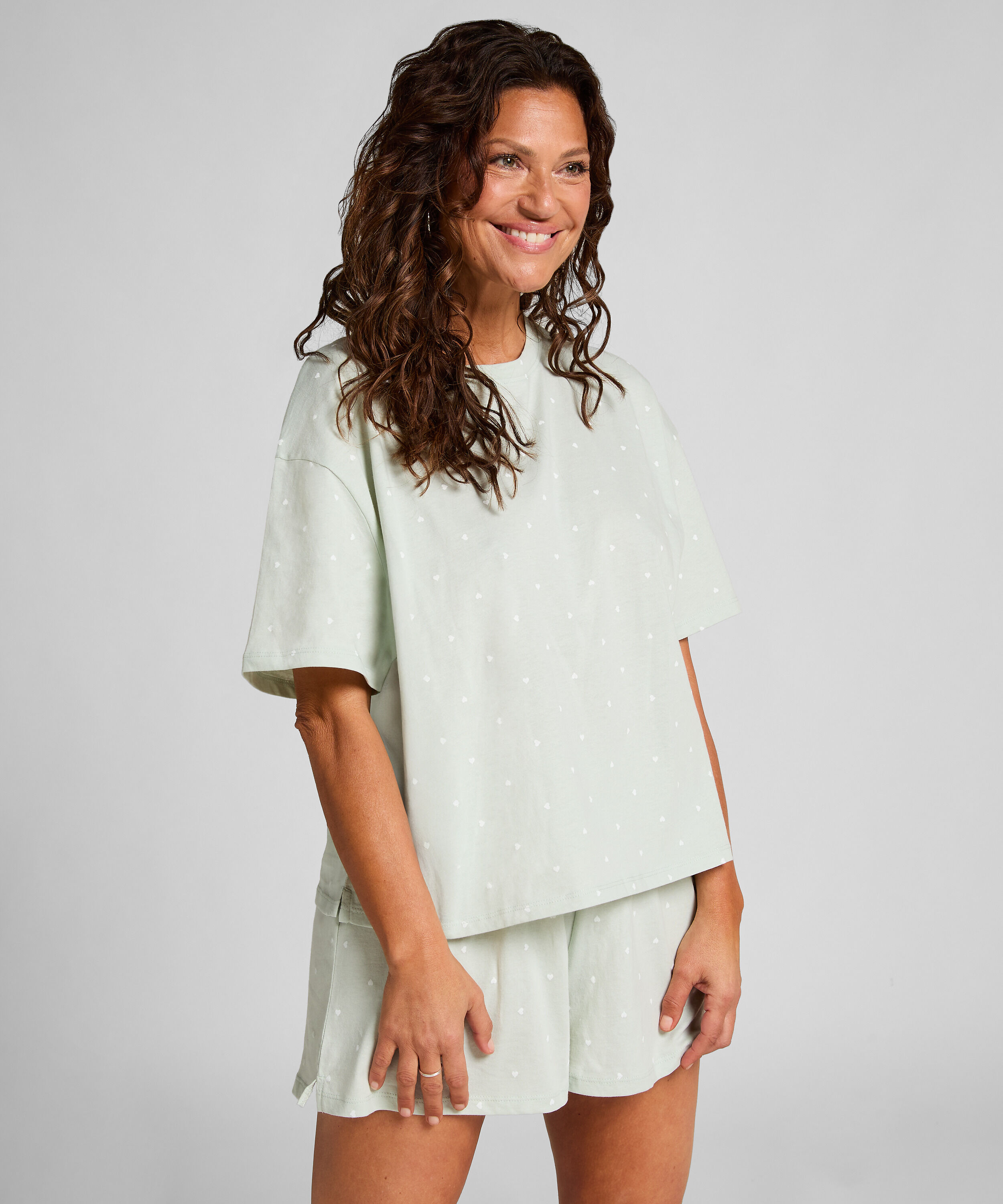 Pyjama en Coton, Vert Pyjama en Coton, Vert