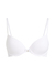 Soutien-gorge à armatures préformé Plunge, Blanc, main Blanc