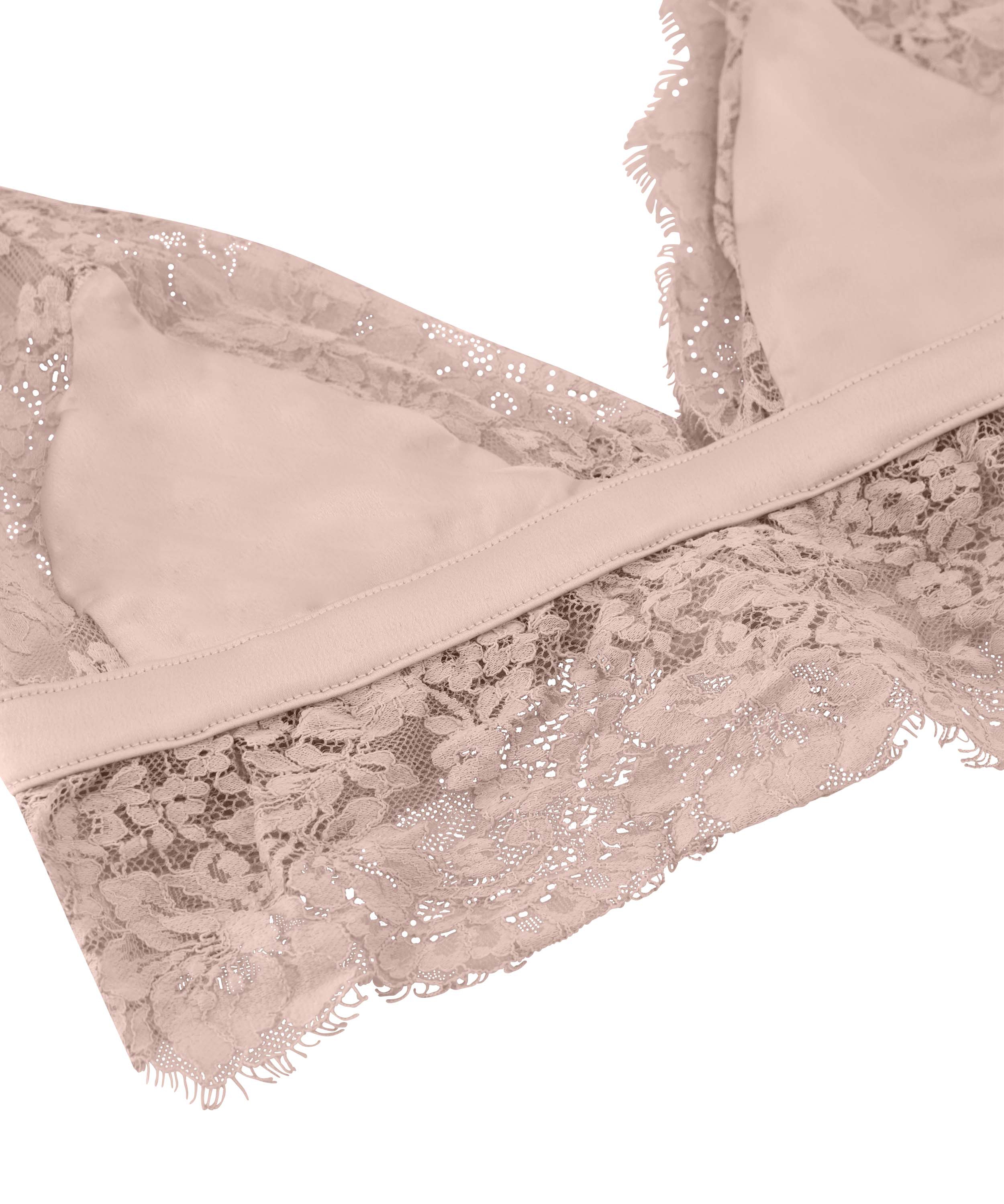 Bralette Valerie, Rose, main