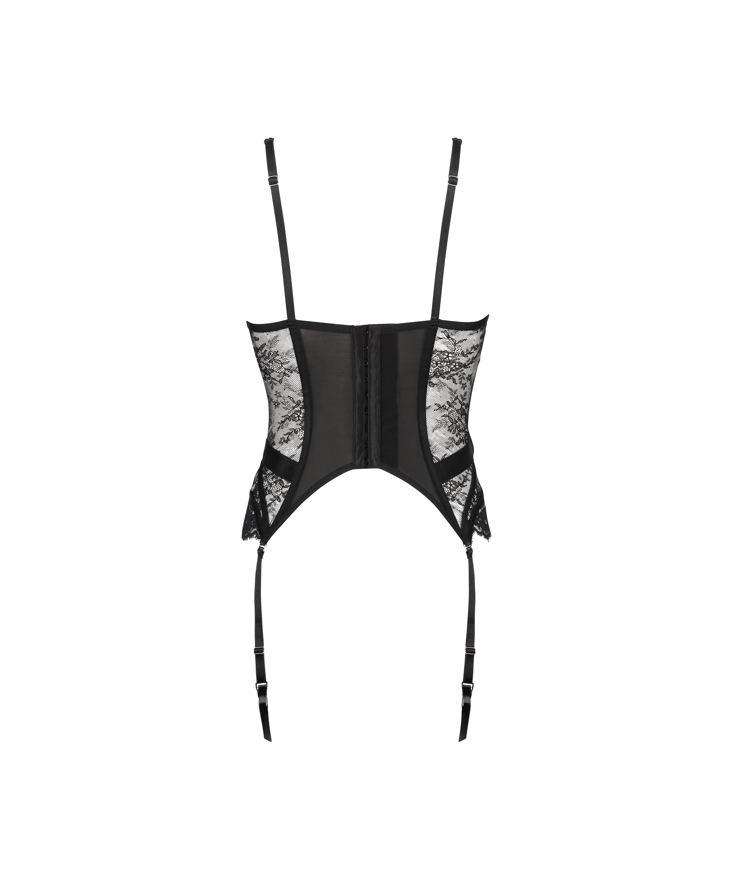 Bustier Bellatrix, Noir, main