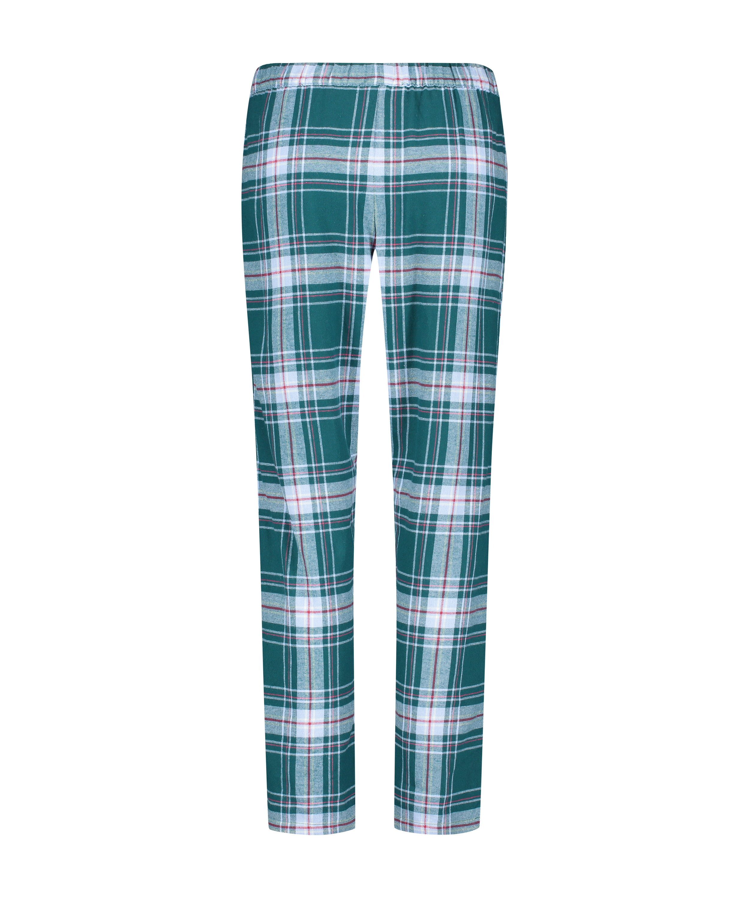 Pantalon de pyjama en serg&eacute;, Bleu, main