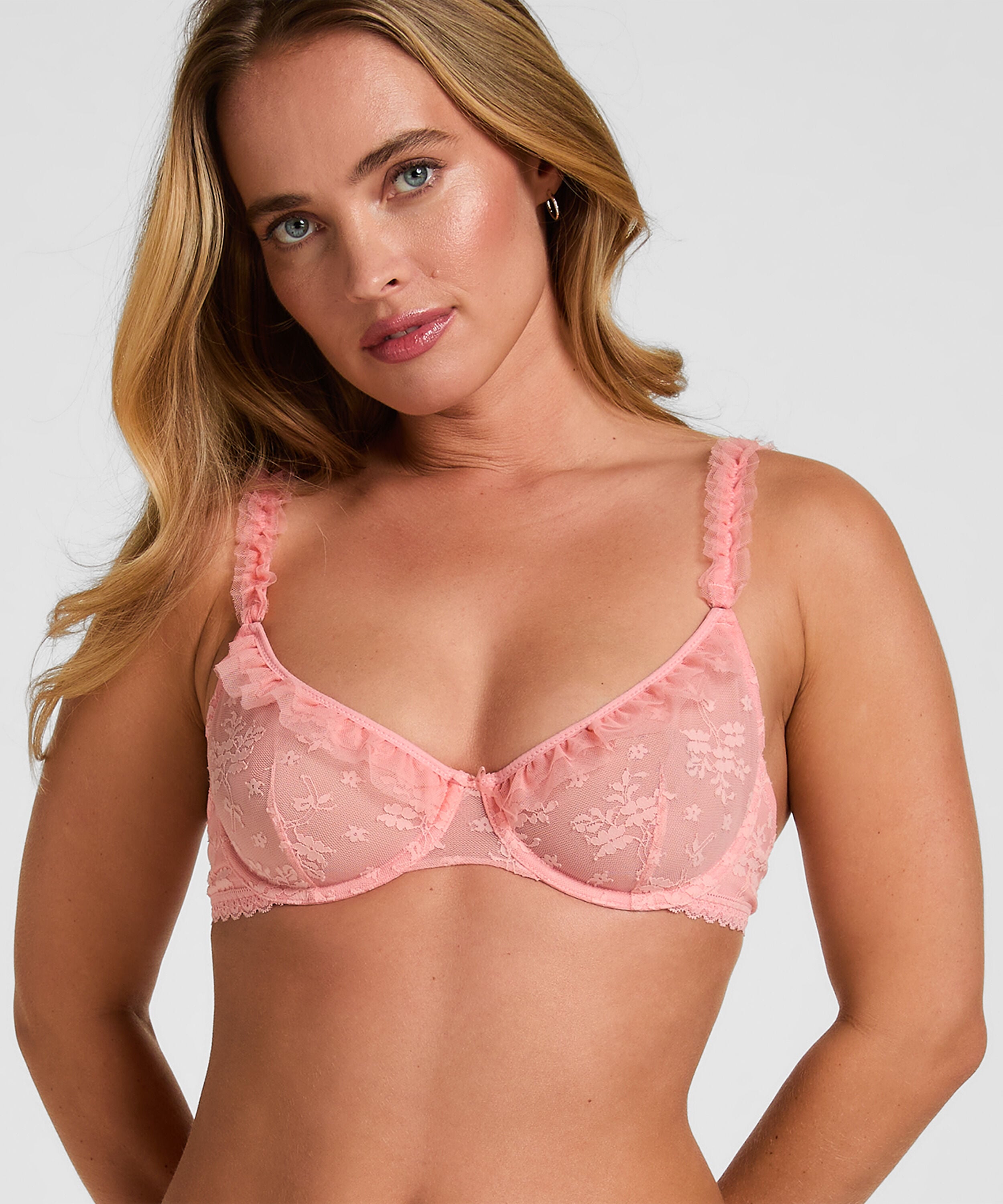 Soutien-Gorge à Armatures Non-Rembourré Darcy, Rose Soutien-Gorge à Armatures Non-Rembourré Darcy, Rose
