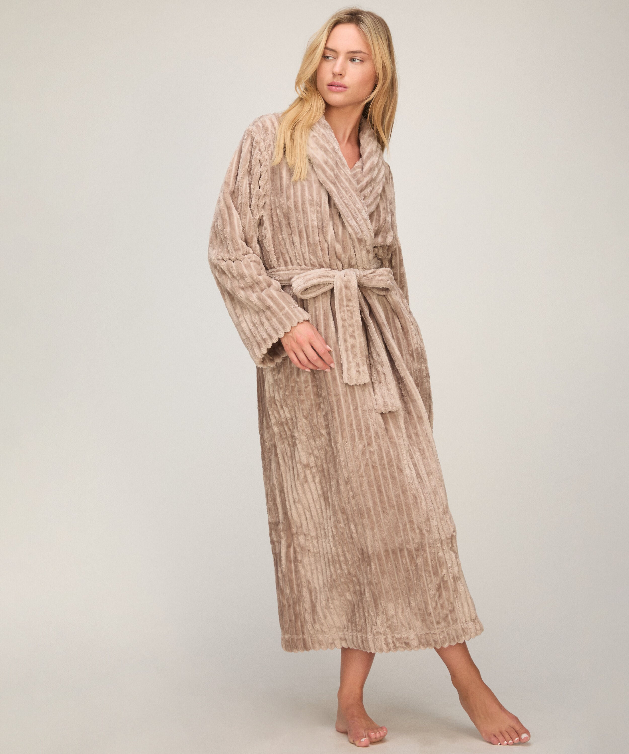 Bademantel Jacqueared Fleece