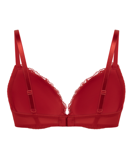 Soutien-gorge push-up à armatures préformé Teddy, Rouge