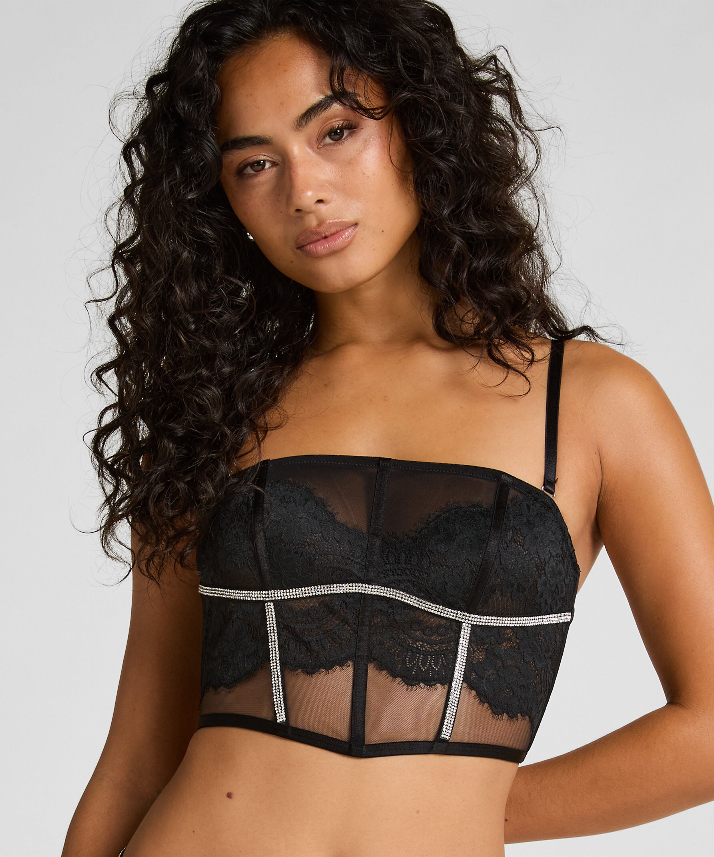 Bustier Odette, Schwarz Bustier Odette, Schwarz
