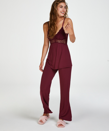 Pyjama-Set Vera Lace, Rot