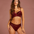 Soutien-gorge à armatures préformé Lara, Rouge