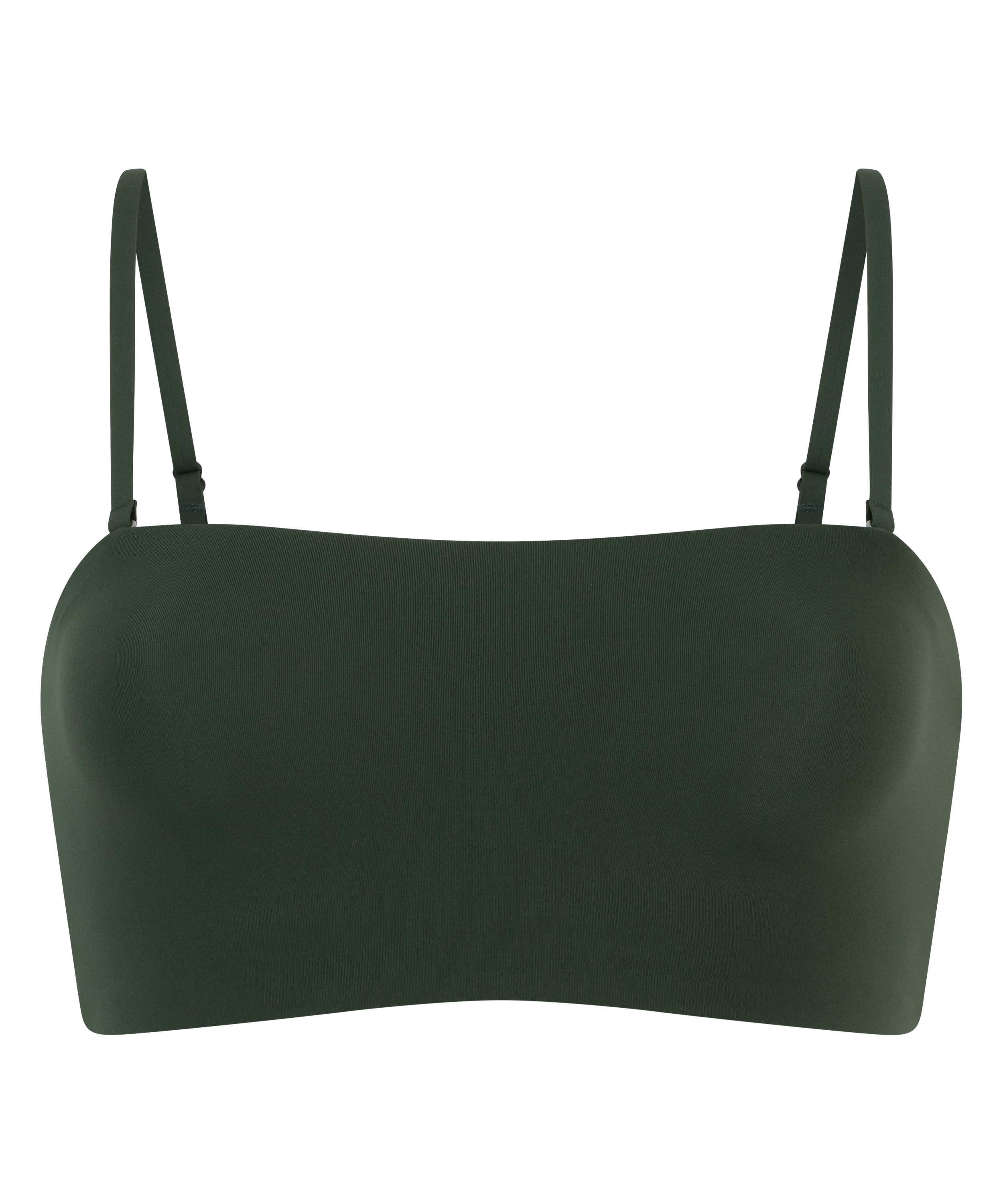 Bandeau Bralette Smooth, Grün, main