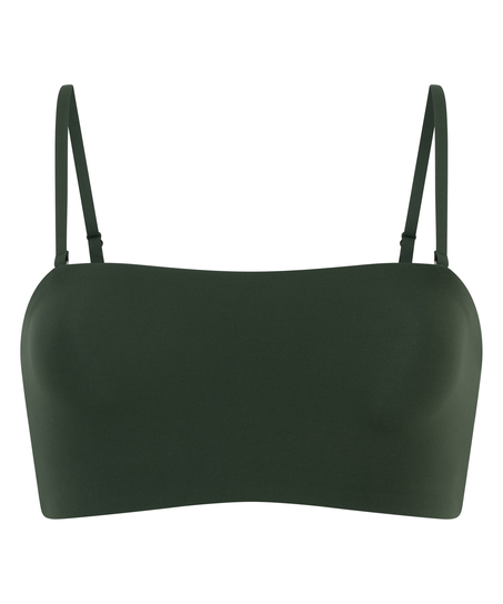 Bandeau Bralette Smooth, Grün