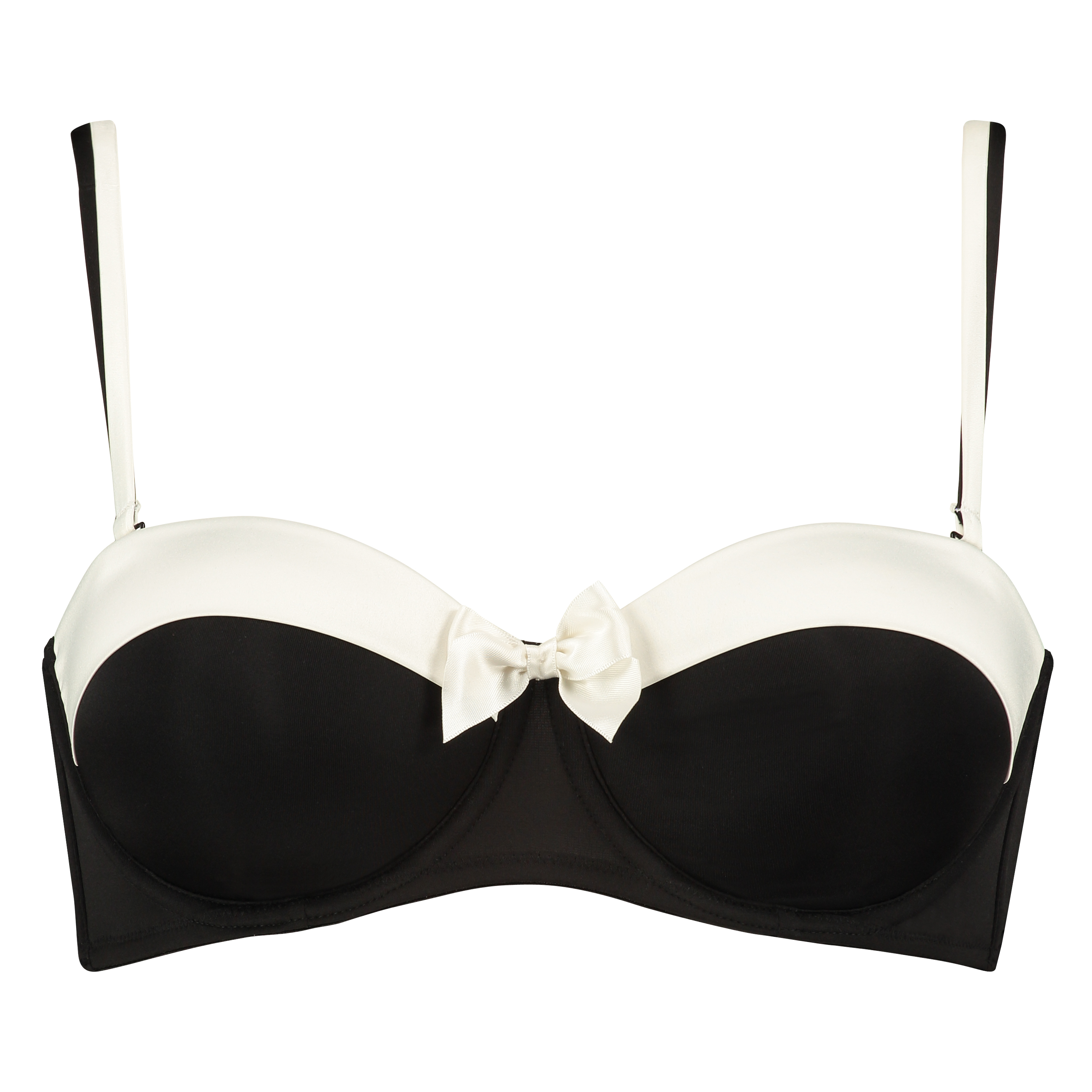 Soutien-gorge à armatures préformé Dide, Noir, main