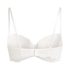 Soutien-gorge à armatures préformé Marine, Blanc