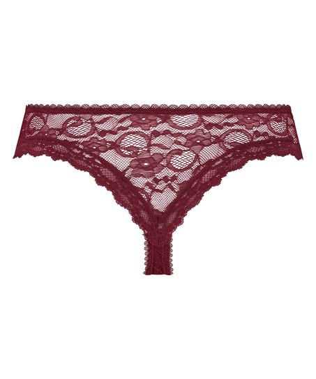 Hoher Mini-Brazilian Riley, Rot