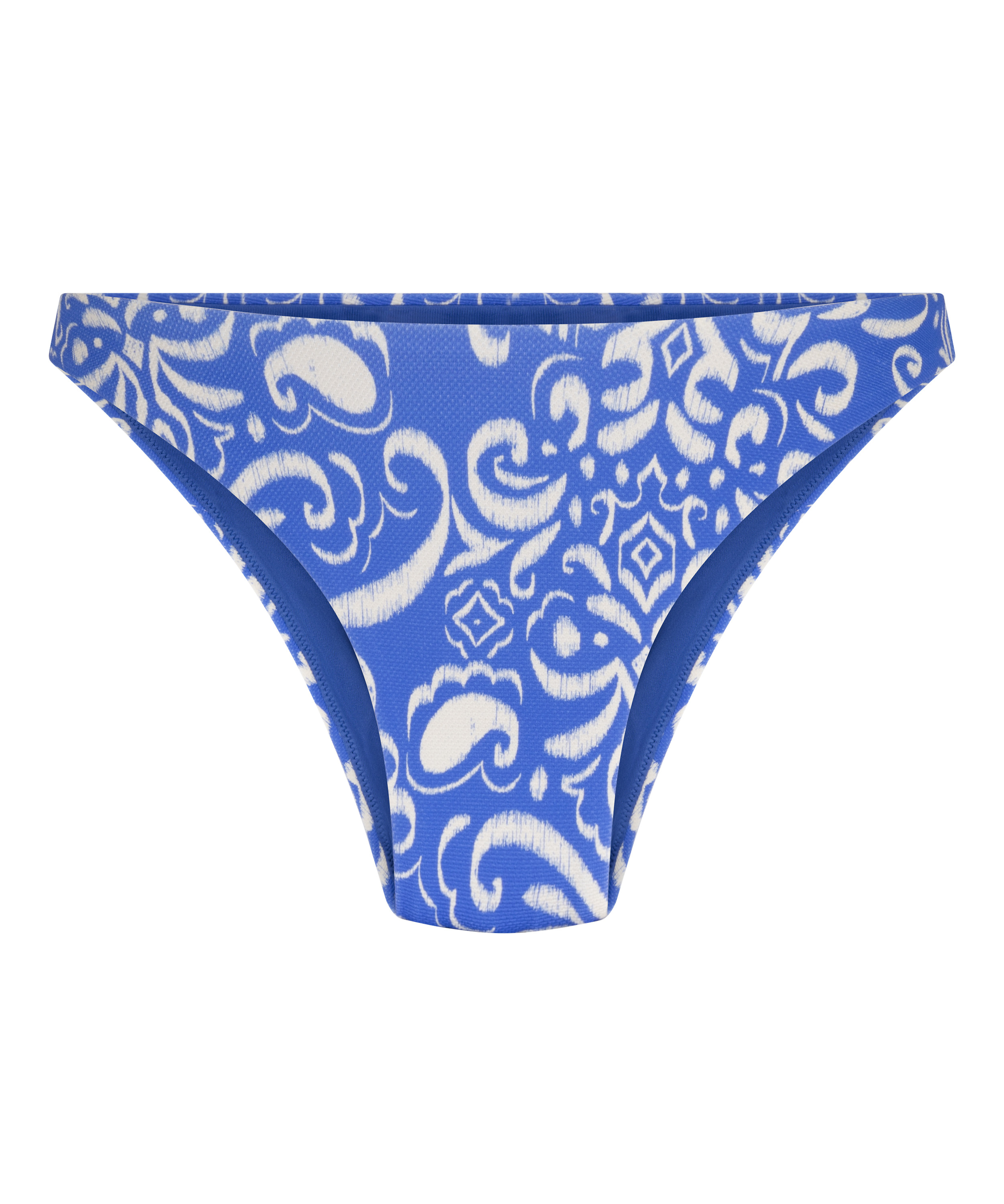 Bikini-Unterteil mit hohem Beinausschnitt Cancun, Blau, main