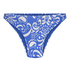 Bikini-Unterteil mit hohem Beinausschnitt Cancun, Blau