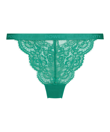 Slip br&eacute;silien Honey, Vert