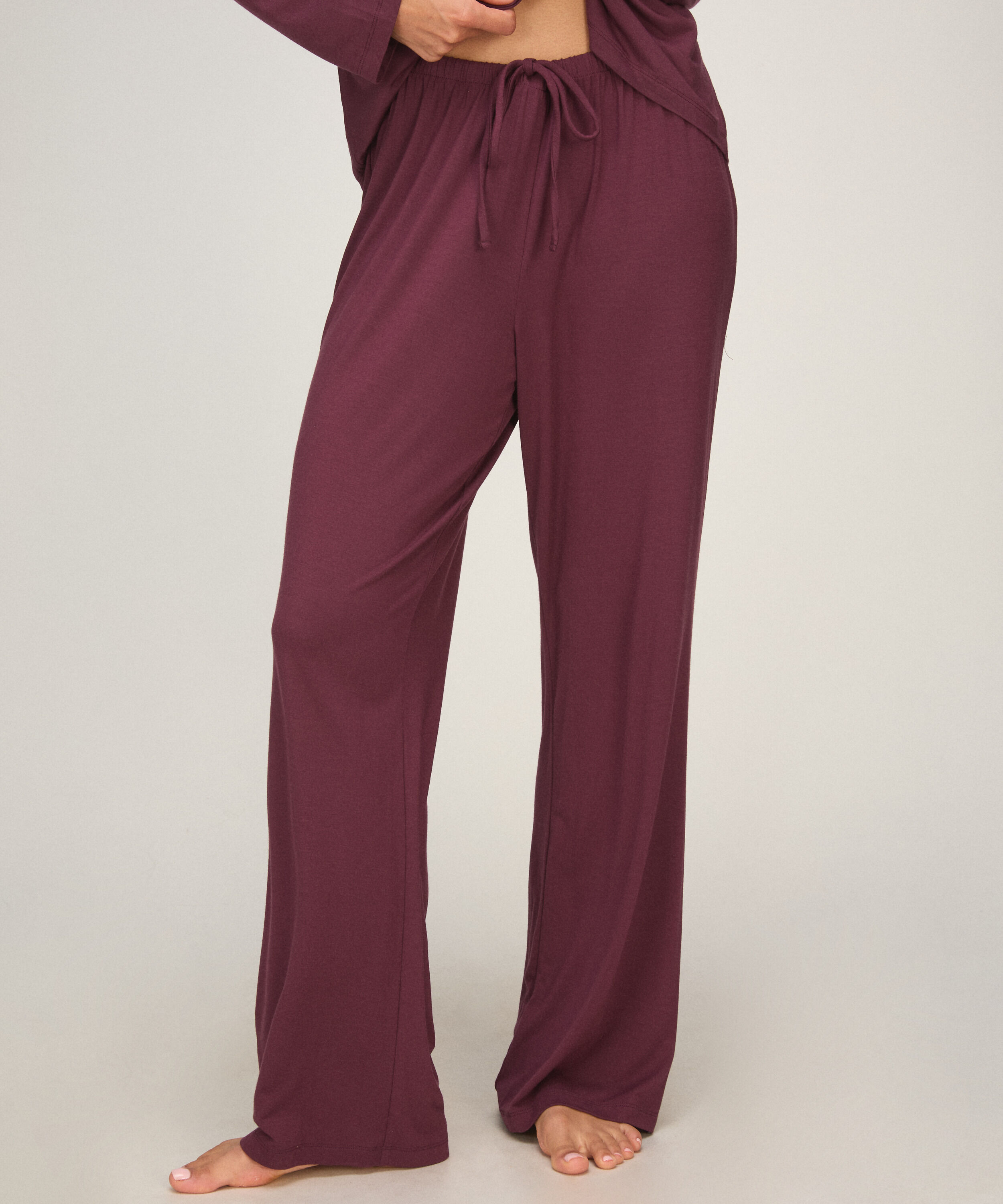 Jersey-Hose Essential, Lila Jersey-Hose Essential, Lila