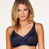 Soutien-gorge &agrave; armatures non-pr&eacute;form&eacute; minimiseur Nina, Bleu