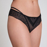 Slip brésilien Anna, Noir
