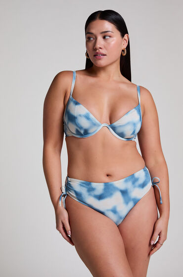 Hunkemöller Rio Bas de Bikini Lagoa Bleu