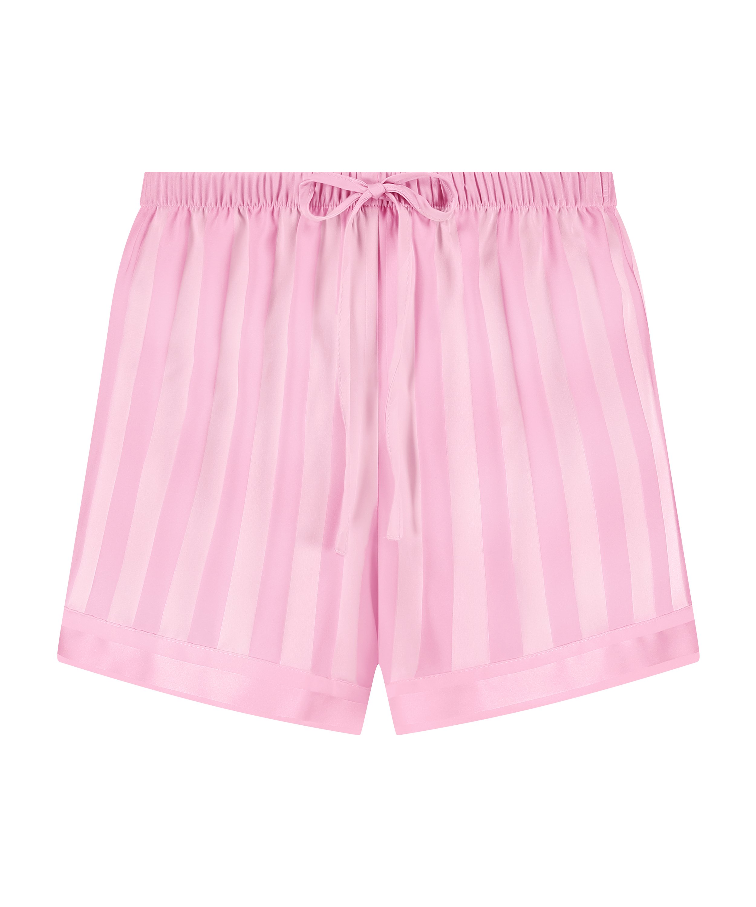 Short de pyjama Satin, Rose, main