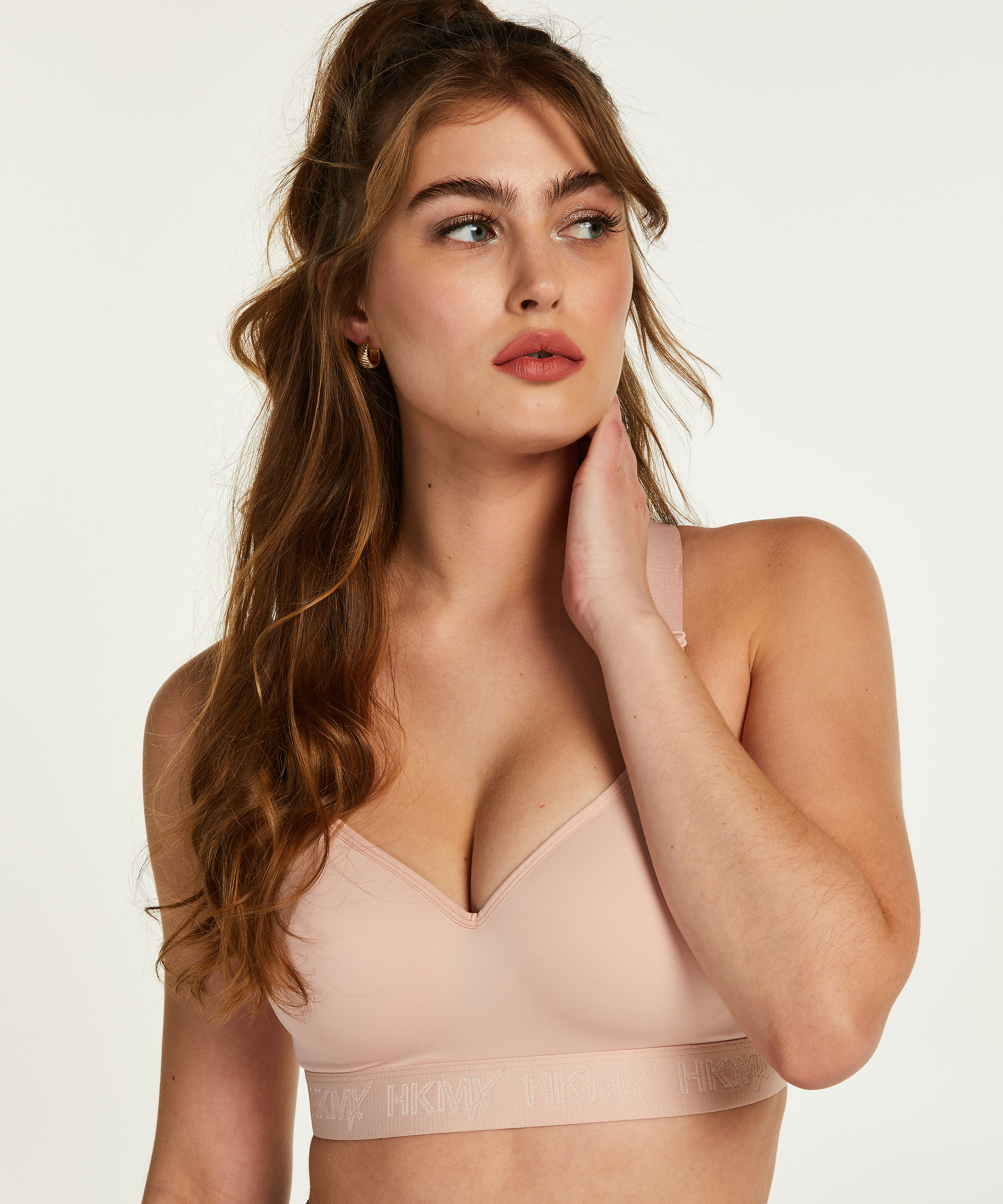 HKMX Soutien-gorge de sport The All Star Maintien niveau 2, Rose, main