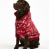 Fleece Hunde-Onesie, Rot