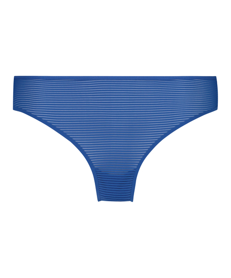 Invisible Brazilian Burned Out Stripe, Blau