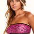 Top de bikini bandeau Haze, Rose
