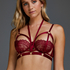 Soutien-gorge à armatures non-préformé Jacky, Rouge