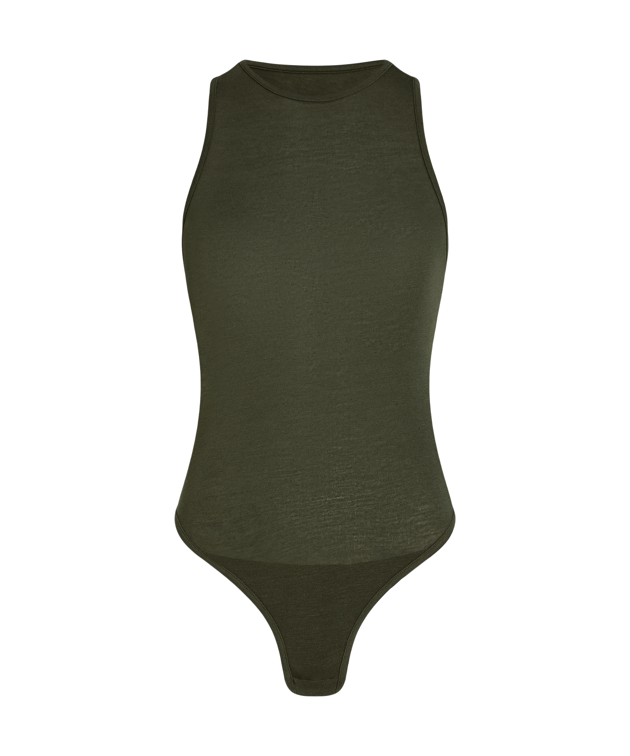 super soft Body haut avec cachemire, Vert, main