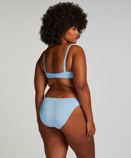 Bikini Slip Rio Scallop, Blau