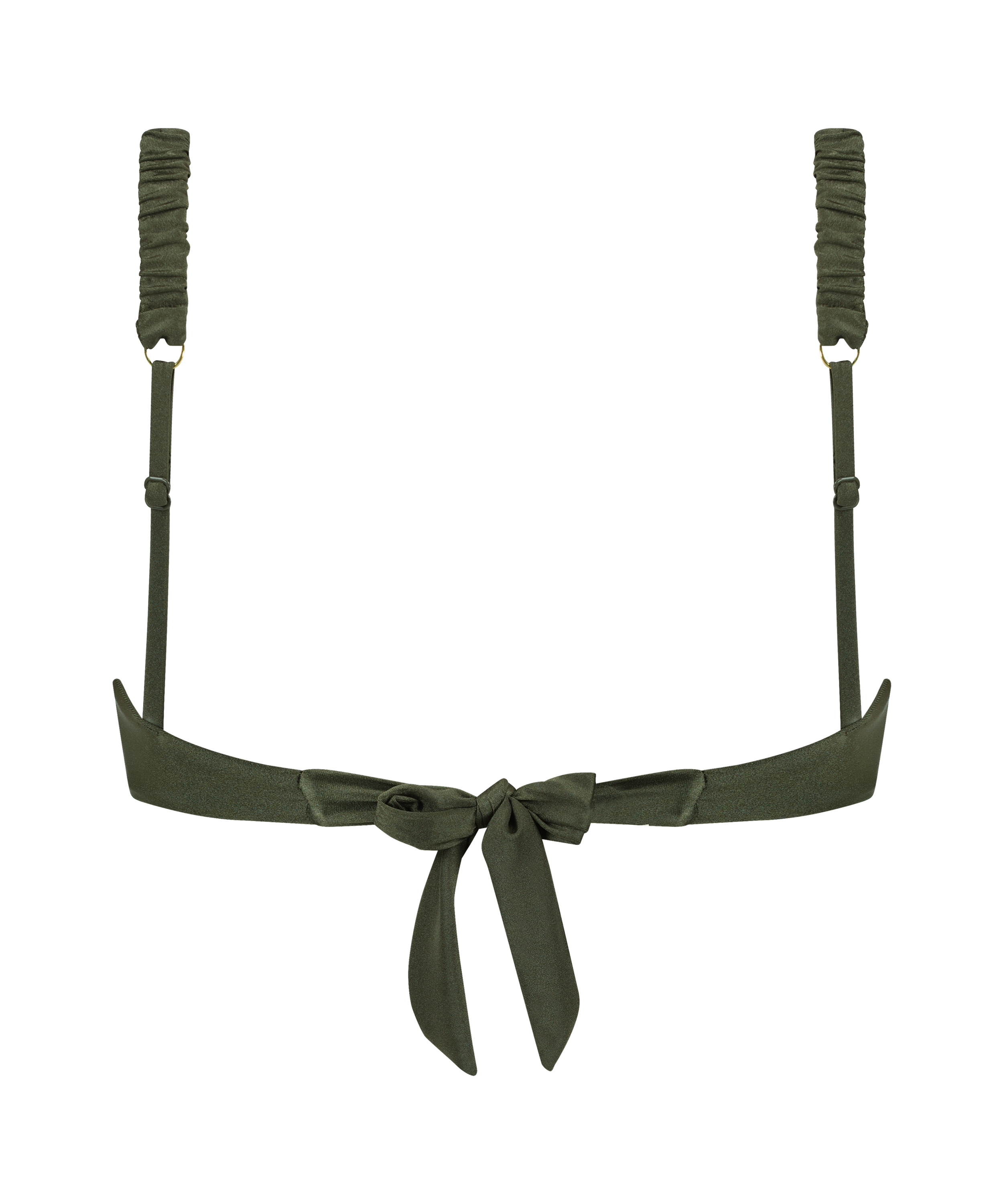 Bandeau-Bikini-Oberteil Crete, Gr&uuml;n, main