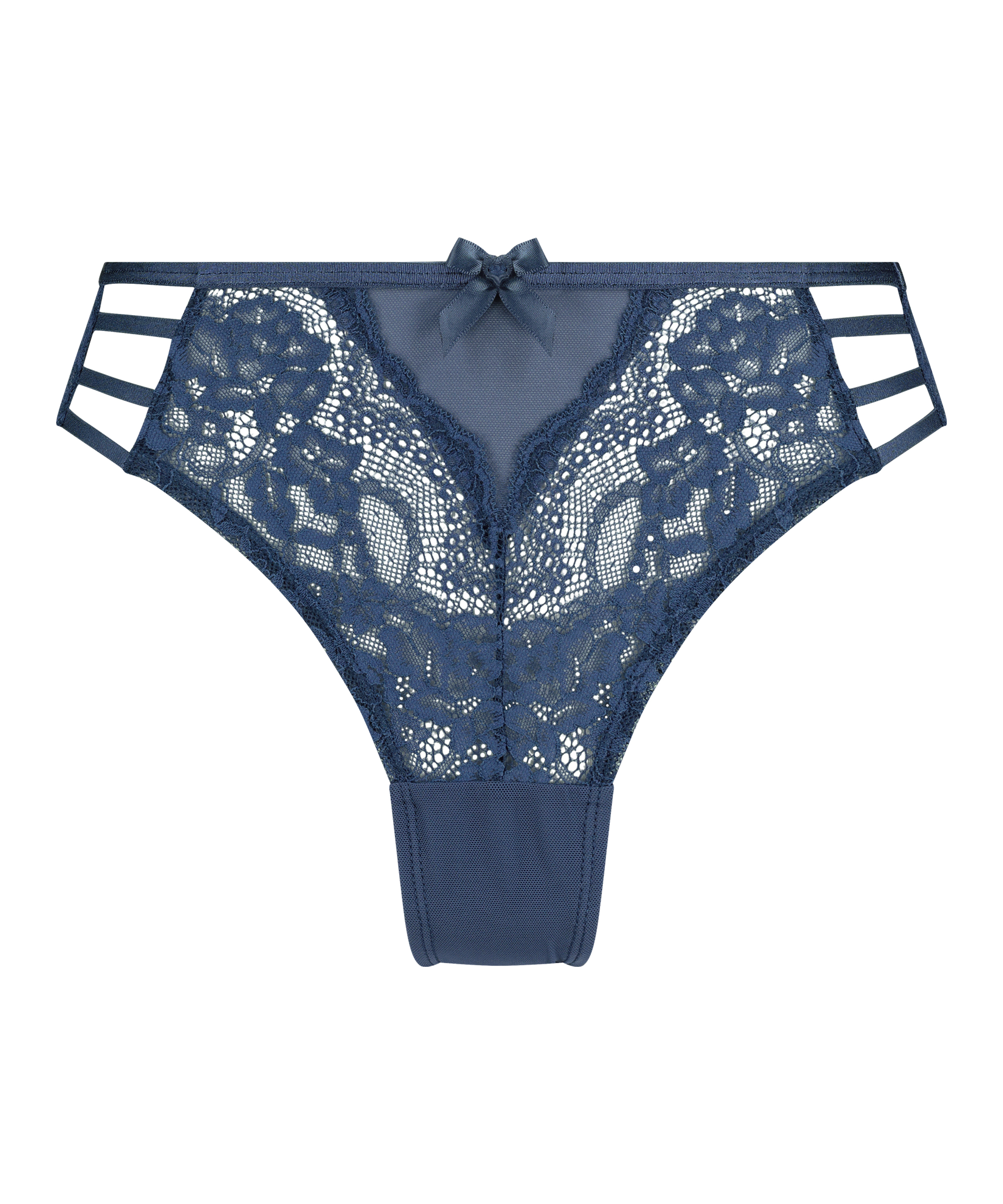 Slip br&eacute;silien Belleelle, Bleu, main