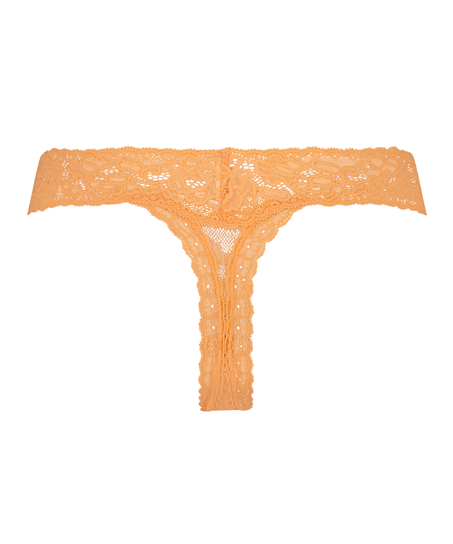 Extra Tief sitzender String Madison, Orange