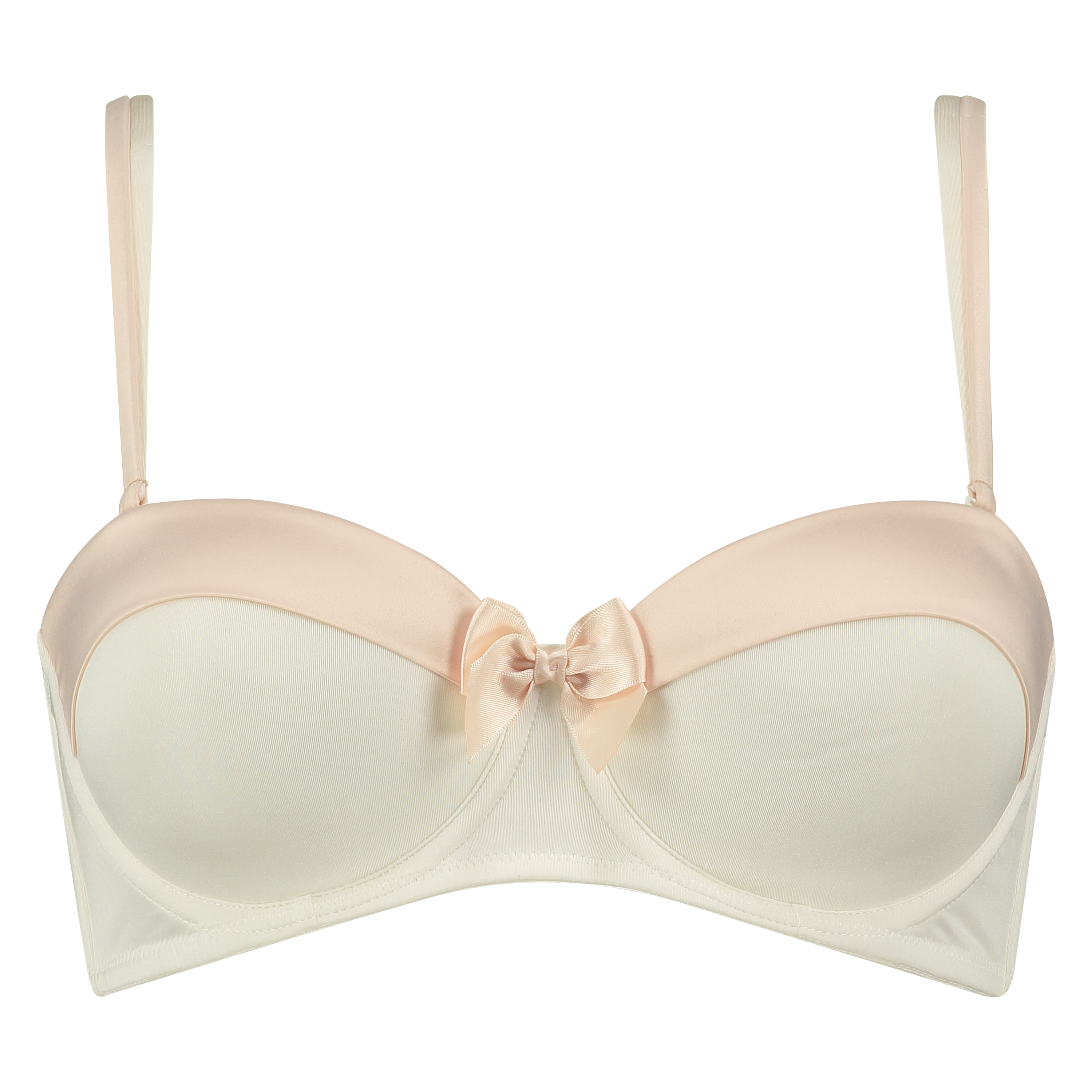Soutien-gorge à armatures préformé Dide, Blanc, main